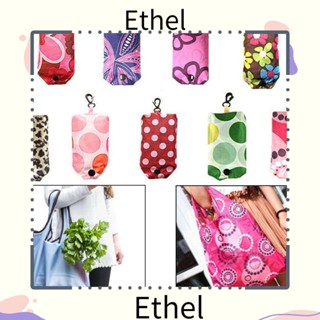 Ethel1 กระเป๋าช้อปปิ้ง รีไซเคิล พับได้ สําหรับผู้หญิง