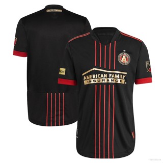 เสื้อยืดแขนสั้น ลายทีมชาติฟุตบอล The BLVCK Atlanta United FC พลัสไซซ์ 2021