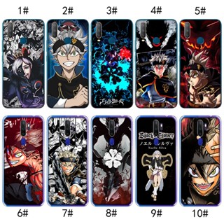 เคสโทรศัพท์มือถือ แบบใส ลาย Black Clover สําหรับ OPPO F5 F7 F9 F11 A9 Pro A73 2017 MZD37