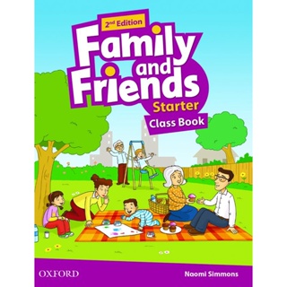 Bundanjai (หนังสือเรียนภาษาอังกฤษ Oxford) New Family and Friends 2nd ED Starter (P)