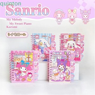 Quinton Kuromi สมุดโน้ต เครื่องเขียน ลายการ์ตูน My Melody Pompompurin Agenda สําหรับนักเรียน