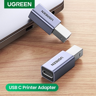 Ugreen อะแดปเตอร์เครื่องพิมพ์ USB 2.0 Type c สําหรับฐานฮาร์ดไดรฟ์เครื่องพิมพ์ เครื่องสแกนแฟกซ์