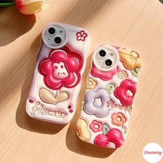 เคสโทรศัพท์มือถือ ทรงวงรี ขนาดใหญ่ ลายดอกไม้ หัวกระต่าย สําหรับ Infinix Hot 30i 20S 12i 10S 10T 9 Play Pro 11S NFC 8 4G 5G