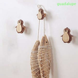 Guadalupe ตะขอแขวนผนัง สร้างสรรค์ ตกแต่งห้อง เพนกวิน แขวนเฟอร์นิเจอร์ มือจับประตู ดึง