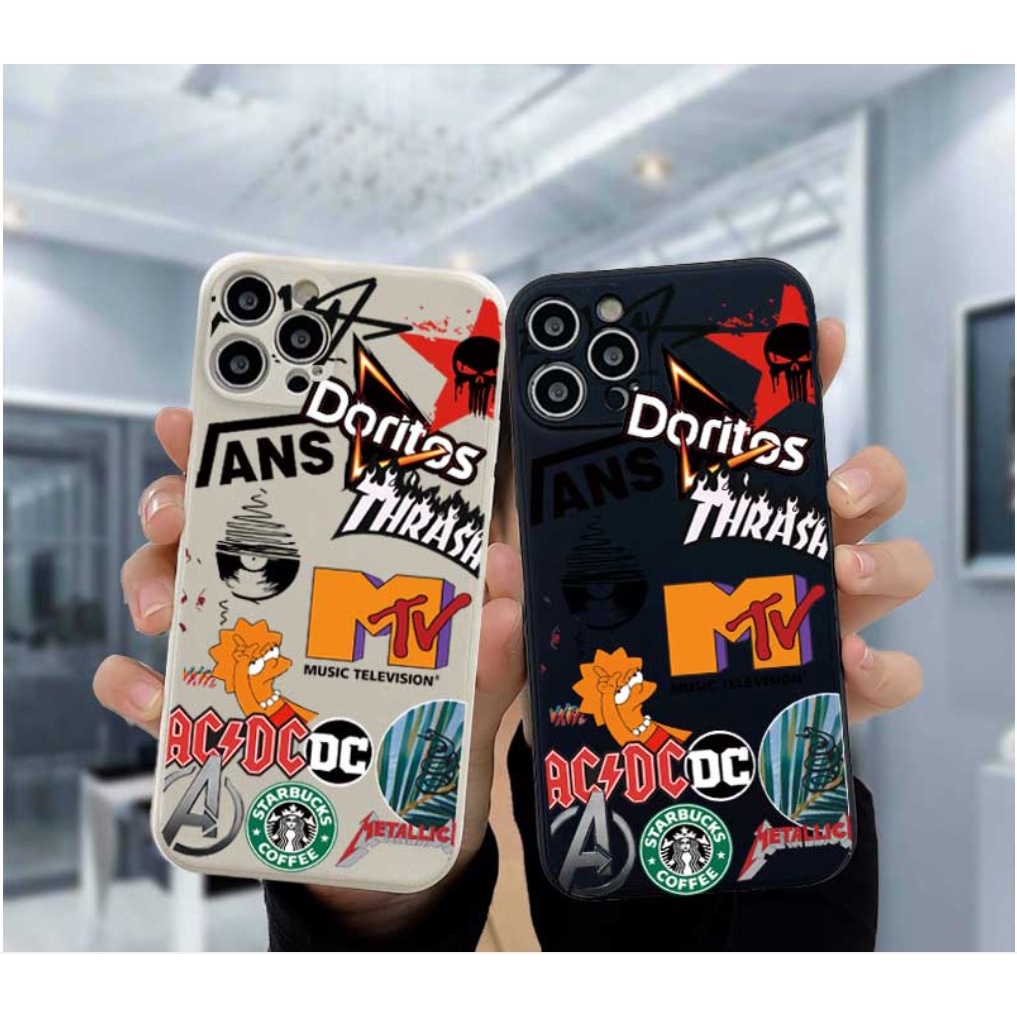 PRINTING LENS PROTECTOR MTV เคส vivo f4 12i m4 pro infinix note 8i 11 12 30 pro v7 plus Y91 Y93 Y95 
