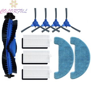 【COLORFUL】Side Brushes 1set Filters For Venga VG Rvc 3000 3001 Microfiber Cloths