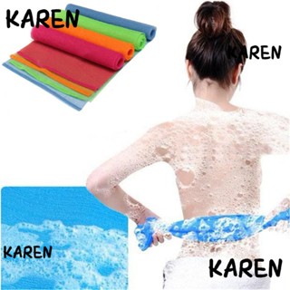 Karen 1/3/5 ชิ้น สุ่มสี ผ้าอาบน้ํา ขัดผิว ขายดี ทําความสะอาดร่างกาย