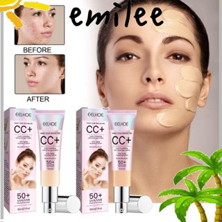 Emilee CC ครีมไวท์เทนนิ่ง SPF50 เครื่องสําอาง สําหรับผิวหน้า