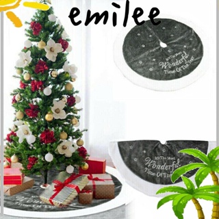 Emilee ผ้ากันเปื้อน 90 ซม. สําหรับตกแต่งบ้าน ต้นคริสต์มาส