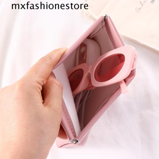 Mxfashione กระเป๋าผ้าอนามัย หนัง PU ขนาดเล็ก ปิดเองได้ เหมาะกับฤดูใบไม้ผลิ สําหรับผู้หญิง