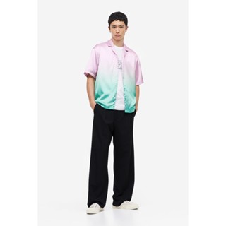 H&amp;M  Man Relaxed Fit Satin resort shirt 1165328_1