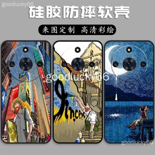 เคสโทรศัพท์มือถือ ซิลิโคนนิ่ม กันกระแทก ลายภาพวาดสีน้ํามัน Van Gogh สําหรับ Realme 11 Pro+ realme11pro+