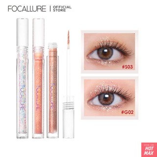 Focallure Starlight Liquid Eyeshadow Glitter Eyeshadow High Pigment 5 Colors Eye Shades Lightweight Quick-Drying Eye Makeup [hotmax]