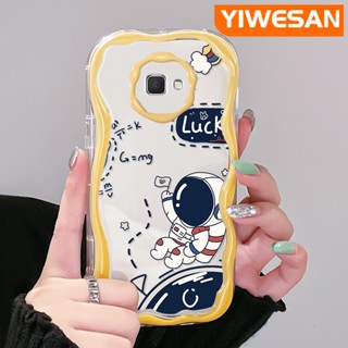 เคสโทรศัพท์มือถือ แบบใส กันกระแทก ลายการ์ตูนนักบินอวกาศนําโชคน่ารัก สีสันสดใส สําหรับ Samsung J7 Prime J7 Prime 2 J2 Prime