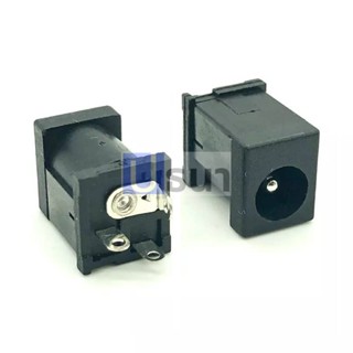 DC Socket ซ็อคเก็ต 5.5x2.1mm/2.5mm แจ็ค ดีซีแจ็ค DC Jack ปลั๊ก DC Plug Connector 3 ขา DC-012A #S-DC012A (1 ตัว)