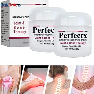 Perfectx Joint &amp; Bone Therapy Cream 4 แพ็ค Natural Joint &amp; Bone Therapy Cream 30g Linklink