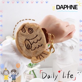 Daphne ตุ๊กตาปลากะพง กระเป๋าถือ หูฟัง สายเคเบิ้ล กระเป๋าเงิน ขนาดเล็ก สําหรับผู้หญิง