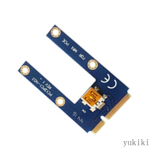 Kiki อะแดปเตอร์แปลงการ์ดขุดเหมือง PCI-E USB 3 0 PCI สําหรับ express 1X เป็น 16X สล็อต