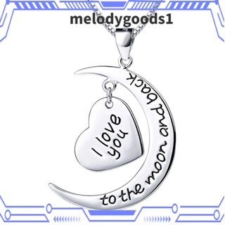 Melodygoods1 สร้อยคอผู้หญิง ชุบเงิน เครื่องประดับมิตรภาพ