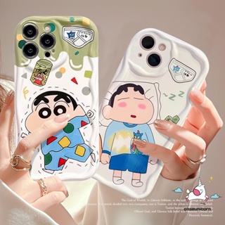 เคสโทรศัพท์มือถือแบบนิ่ม ลายการ์ตูนชินจังน่ารัก 3D สําหรับ Realme C25 C15 C53 C25Y C30 9i 5i 6i C12 C55 C21Y C20 5s 5 7i C11 C25s C31 C35 C33 C20A C2 C17 C21 C3