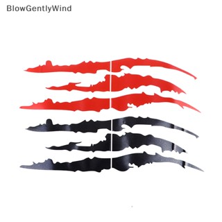 Blowgentlywind สติกเกอร์สะท้อนแสง ลายมอนสเตอร์ สําหรับติดตกแต่งไฟหน้ารถยนต์ BGW