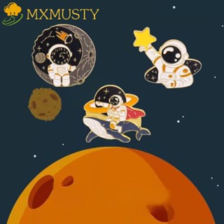 Mxmusty เข็มกลัด รูปนักบินอวกาศ ดาว อัลลอย น่ารัก สําหรับงานปาร์ตี้