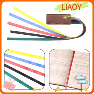 Liaoy ที่คั่นหนังสือ แบบริบบิ้น สําหรับอ่านหนังสือ