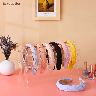 [takeaction] ชั้นวางที่คาดผม อะคริลิคใส สําหรับจัดระเบียบ [พร้อมส่ง]