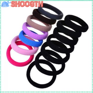 Shoogth ที่คาดผม แบบยืดหยุ่น สีแคนดี้ 10 ชิ้น