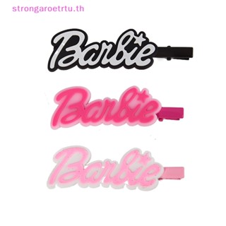 Strongaroetrtu กิ๊บติดผมด้านข้าง ลายอนิเมะ Barbie Y2K เครื่องประดับแฟชั่น สําหรับผู้หญิง