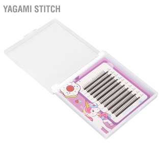 Yagami Stitch DIY Cluster Lashes Professional Beauty Salon C Curl A Shape Individual Eyelashes for Eyelash Extension