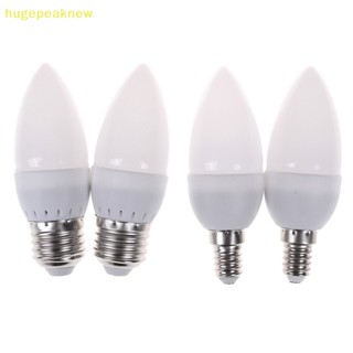 Hugepeaknew หลอดไฟระย้า Led E14 E27 8 ดวง สีขาวอบอุ่น 1 ชิ้น