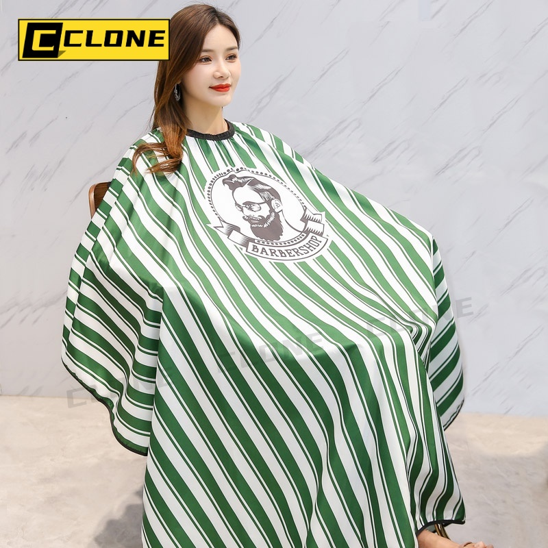 145*160 ผ้าพันคอช่างตัดผม ผ้าคลุมไหล่ตัดผม Salon Cape เคปตัดผม Aldult Hairdressing Apron ผ้าป้องกันผม