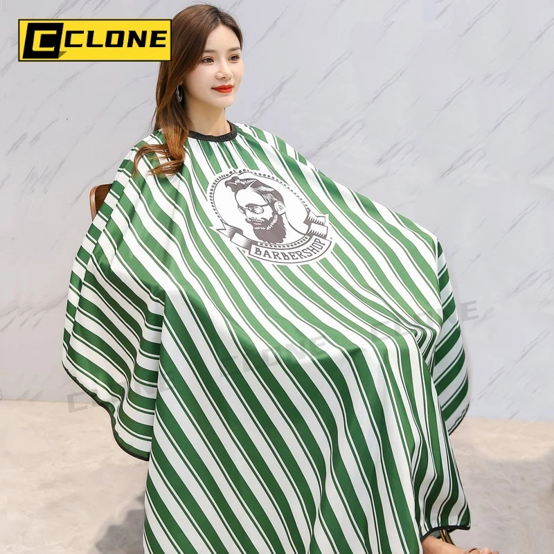 145*160 ผ้าพันคอช่างตัดผม ผ้าคลุมไหล่ตัดผม Salon Cape เคปตัดผม Aldult Hairdressing Apron ผ้าป้องกันผม