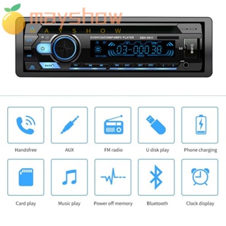 Mayshow เครื่องเล่น MP3 สเตอริโอ แฮนด์ฟรี อุปกรณ์เสริม สําหรับรถยนต์