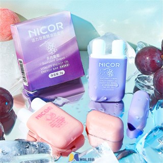 Nicor Nose Stick ของแท้มิ้นท์ Nasal Passage Stick ชั้นดูดจมูกขับรถสดชื่น Sober Stick Repair Nasal Box Double-hole MOLISA