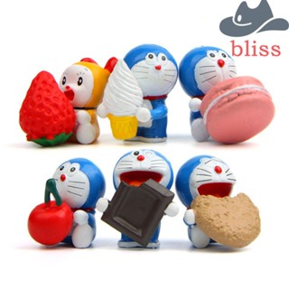 Bliss ฟิกเกอร์แอกชัน การ์ตูนโดราเอมอน|โมเดลตุ๊กตาสตรอเบอร์รี่ ของเล่นสะสม สําหรับเด็ก