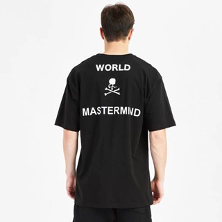 เสื้อยืดแขนสั้นลําลอง ทรงหลวม ลายโครงกระดูก MMJ King MASTERMIND WORLD ระดับไฮเอนด์ 2022