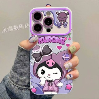 เคสมือถือ แบบนิ่ม ลายคุโรมิ สําหรับ Apple 14 Pro Max Iphone 13 Pro 12 11 7p I6BO