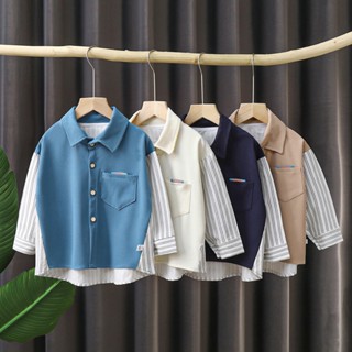 [ZY] พร้อมส่ง เสื้อแจ็กเก็ตคาร์ดิแกน แขนยาว ผ้าฝ้าย สไตล์เกาหลี แฟชั่นฤดูใบไม้ร่วง ฤดูหนาว สําหรับเด็ก 70-130 ซม.