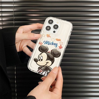 Yiki|เคสโทรศัพท์มือถือแบบนิ่ม TPU ลายการ์ตูนดิสนีย์ มิกกี้เมาส์ สําหรับ Motorola E32 E22 G73 G72 E13 2023 G53 G9 Play G23 G13 G22 G10 G30