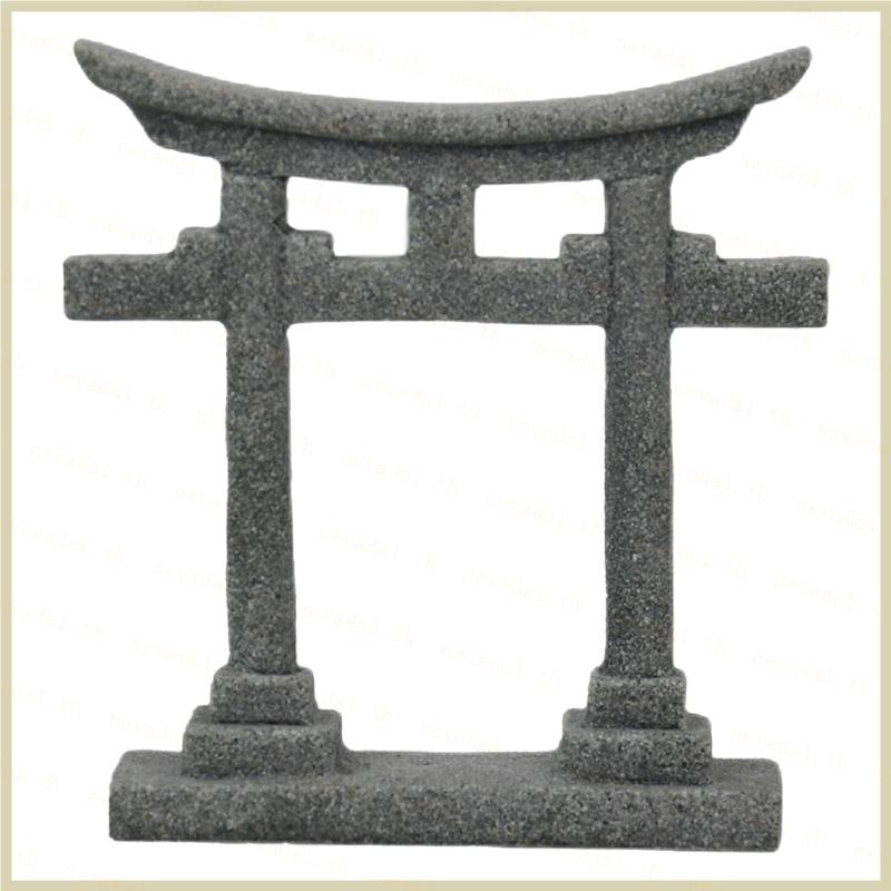 Fish Tanks Decoration Aquariums Japanese Torii Gate Ornament Garden Landscape