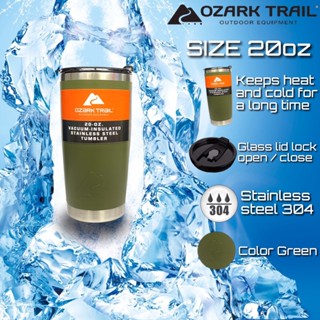 แก้วมีฝาปิด แก้วเก็บความเย็น  Ozark trail Tumbler ขนาด20ออนซ์ 4.7 เก็บเย็นได้ยาวนาน