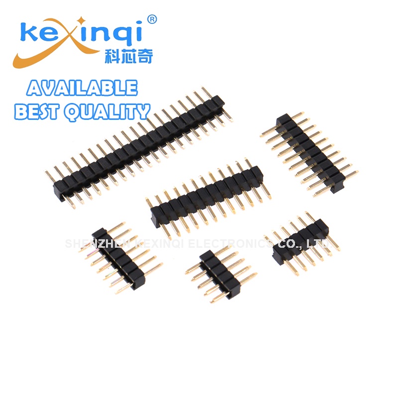 50pcs แถวเดี่ยวชายและหญิง Spacing PCB Board Tolerance psitions 1.27 มม.DIP Socket1 * 2P 3P 4P 5P 6P 