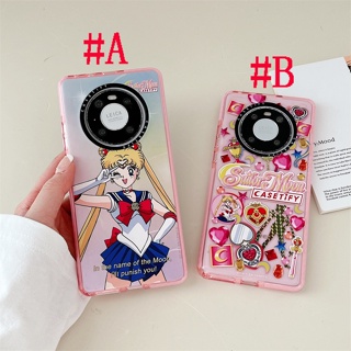 เคสซิลิโคน เคส Clear Case HUAWEI P40 Pro Mate 40 Pro Cartoon Sailor Moon เซเลอร์มูน Silicone Soft Case