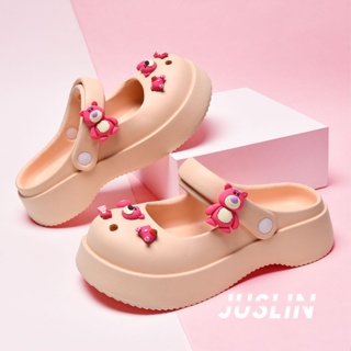 JUSLIN  รองเท้า รองเท้าหัวโต อ่อนนุ่ม สไตล์เกาหลีฮ แฟชั่น สะดวกสบาย สุขภาพดี MAR2706 Comfortable Chic สบาย Trendy B21H0D2 37Z230910