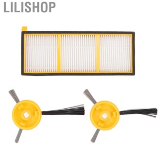 Lilishop Sweeper Filter Side Brush Kit  Sweeper Replacement Filter Side Brush Easy To Install  for Maintain