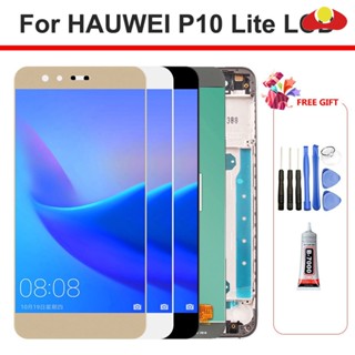 Orignal หน้าจอแสดงผล Lcd พร้อมกรอบ สําหรับ HUAWEI P10 Lite P10 Lite WAS-LX1 WAS-LX1A WAS-LX2 WAS-LX3