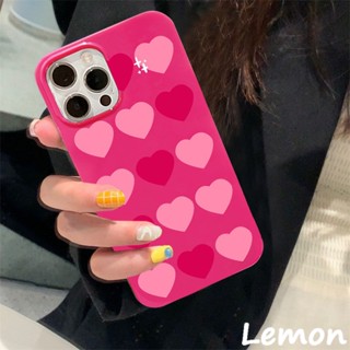 [Lemon] เคสโทรศัพท์มือถือนิ่ม แวววาว ลายดอกกุหลาบ สีแดง สไตล์เกาหลี ญี่ปุ่น สําหรับ iPhone 7 8 7plus 8plus 11 12 X XS XR XSMAX 11pro 12promax 11promax 12promax 13 13pro 13promax