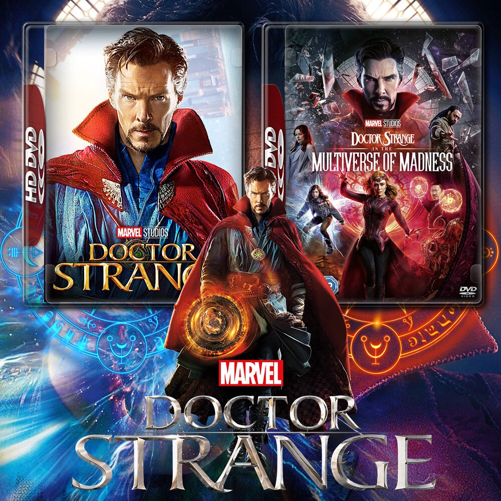 Doctor Strange ด็อกเตอร์ สเตรนจ์ จอมเวทย์มหากาฬ ภาค 1-2 DVD หนังใหม่ มาสเตอร์ พากย์ไทย